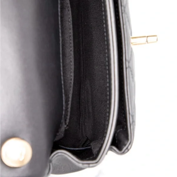 Chanel Black Quilted Leather Handbag - Picture 5 of 5